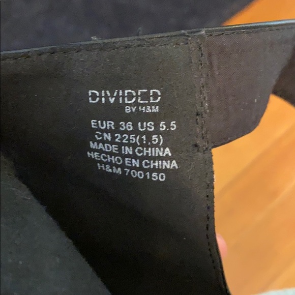 Black platform sandals - Picture 4 of 4